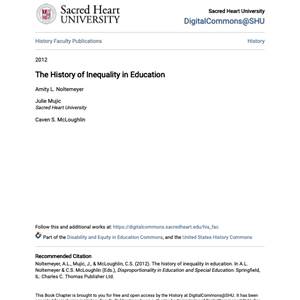 History of Inequality in Education - Document image