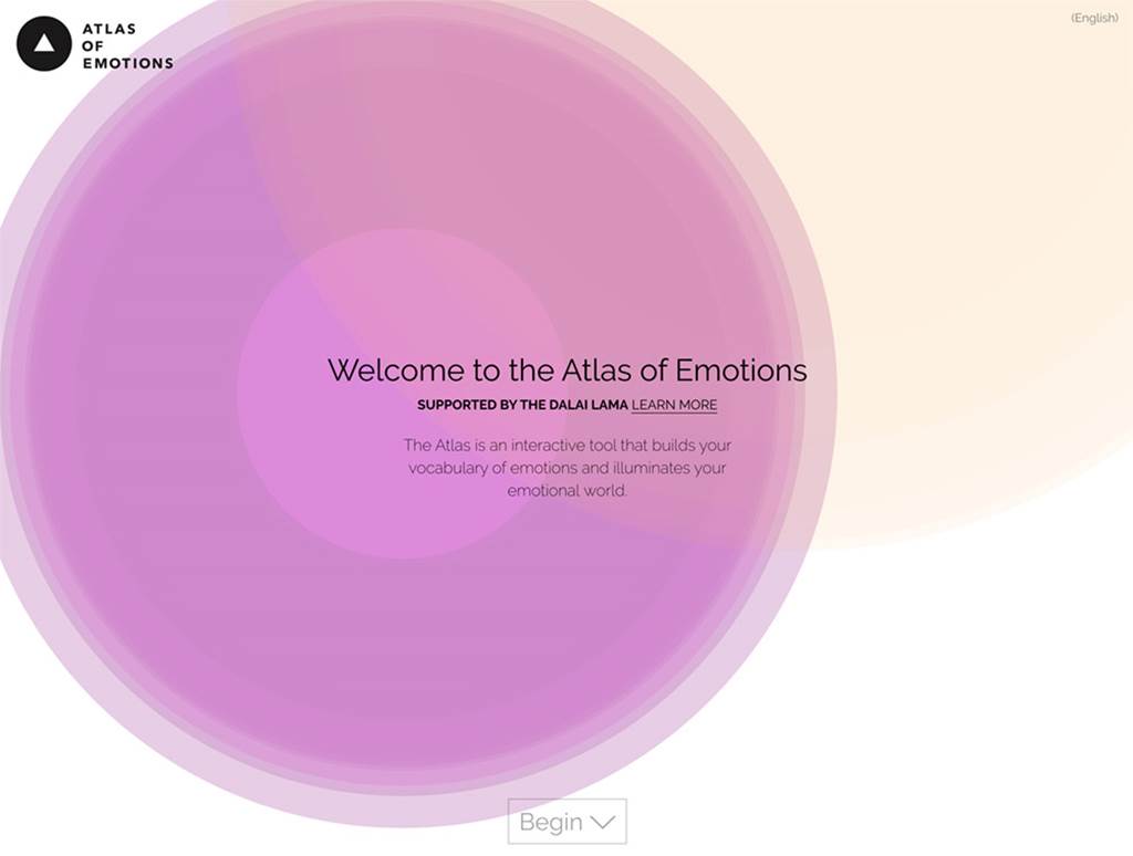 atlas of emotions website screenshot