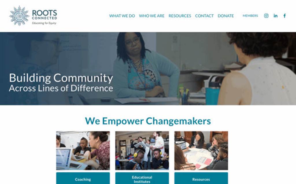 Roots ConnectED - Banner