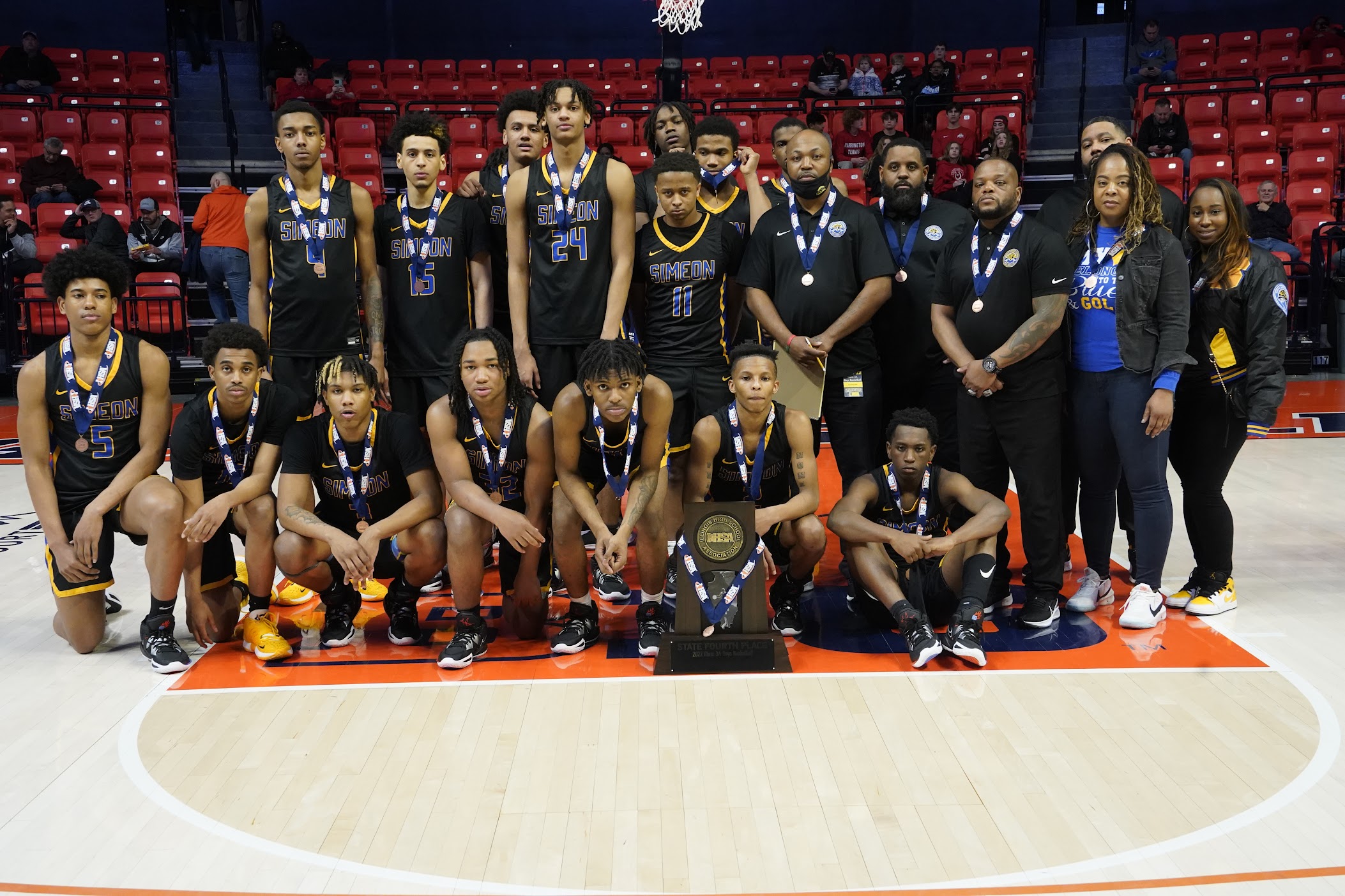 Boys basketball team - Simeon