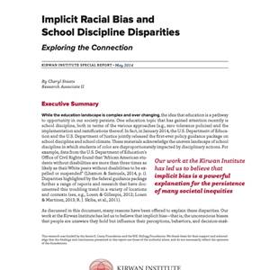Implicit Racial Bias and School Discipline Disparities - image