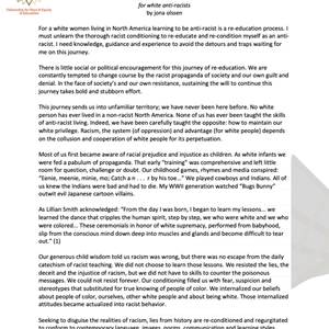 Detour Spotting for White Anti-Racists - Cover Image