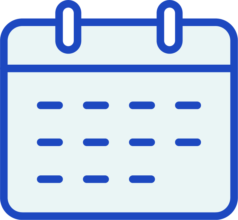 Calendar Blue icon