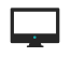 Computer monitor icon