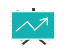 Chart going up icon
