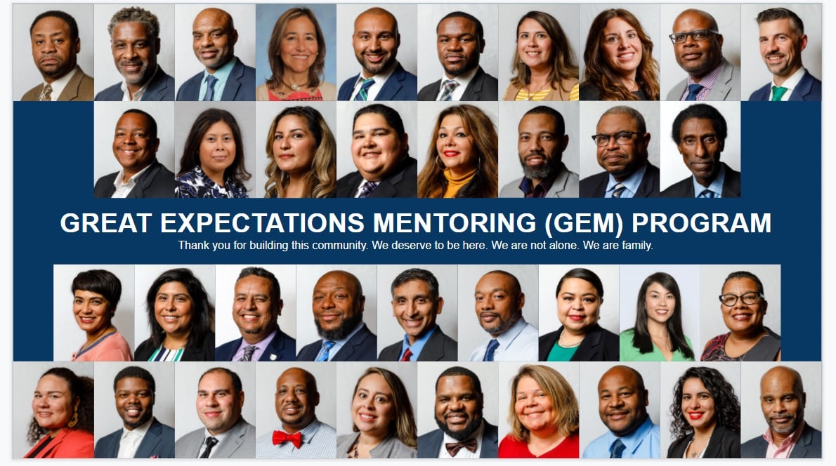 Great Expectations Mentoring (GEM) Program. Thank you for building this community. We deserve to be here. We are not alone. We are family.