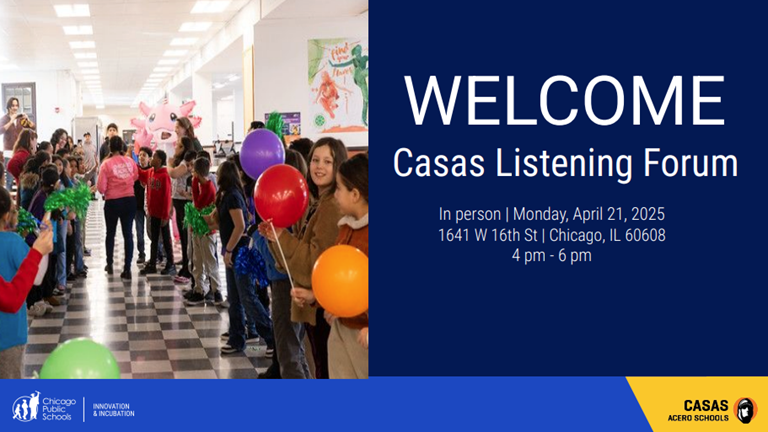 Casas Listening Forums