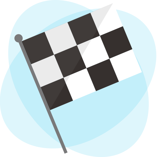 Checkered Flag Graphic