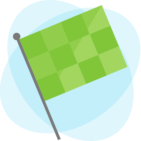 Green Flag Graphic