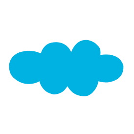 CPS blue cloud icon