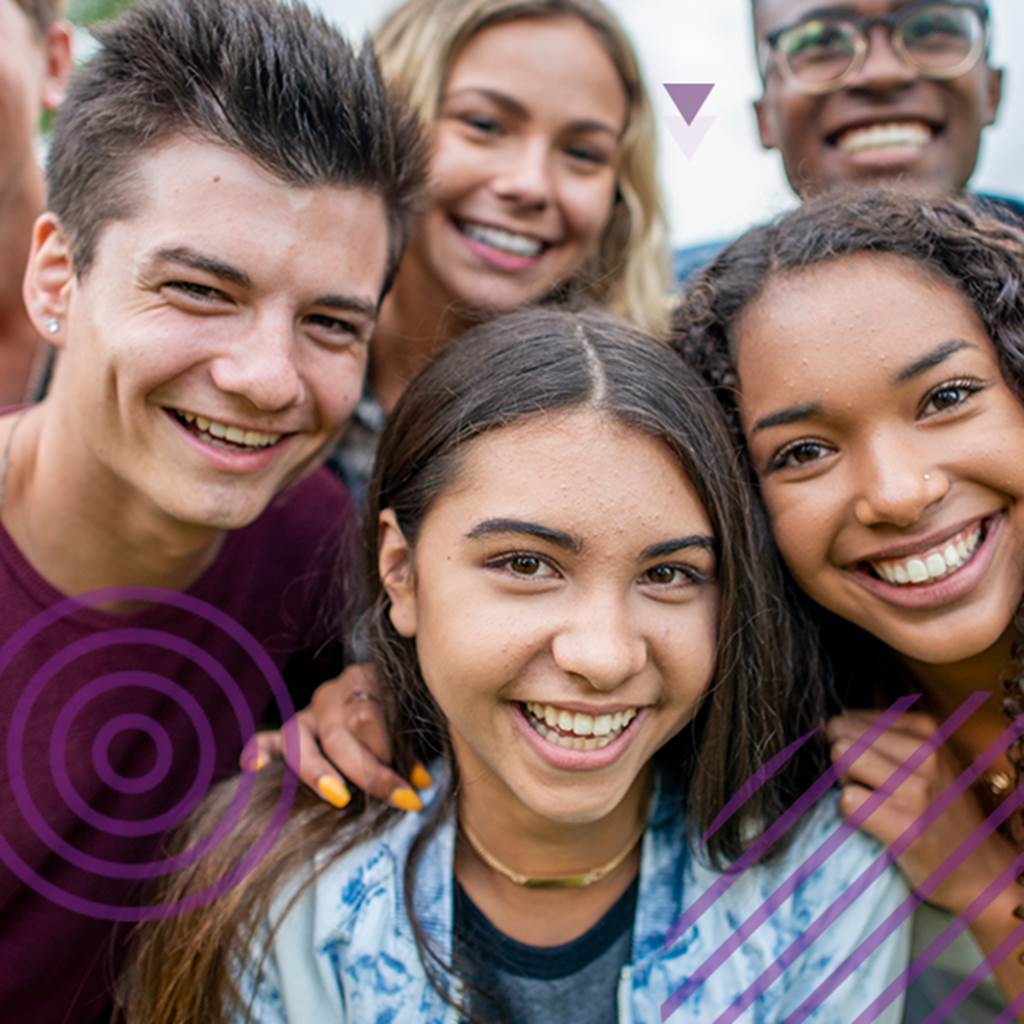 image of smiling students