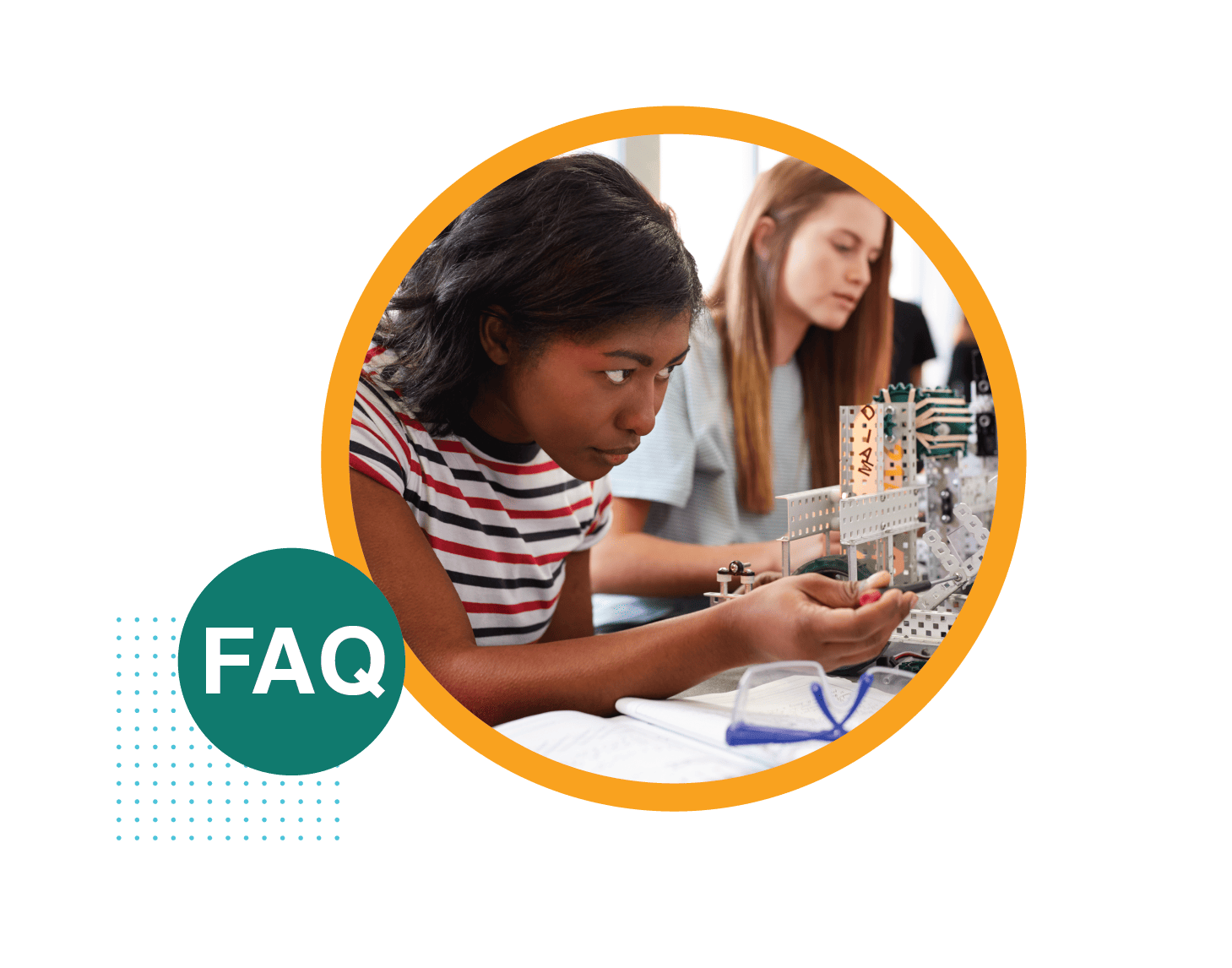 FAQ - Student building a robot