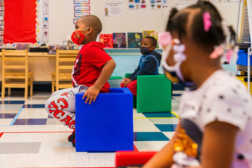 Children learning