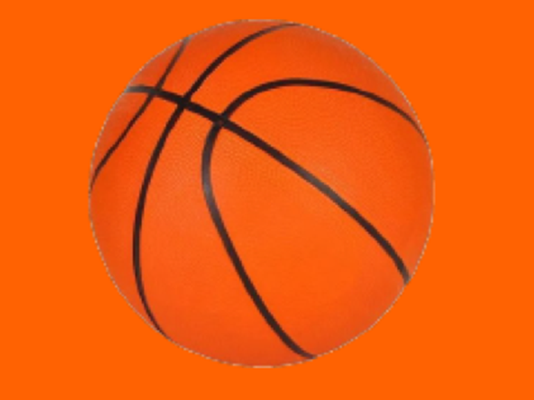 Orange basketball image