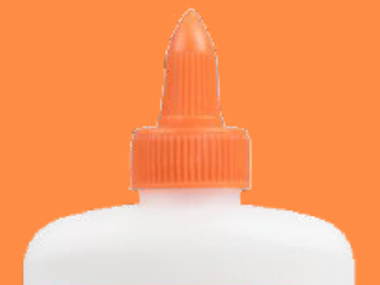 Orange glue cap image