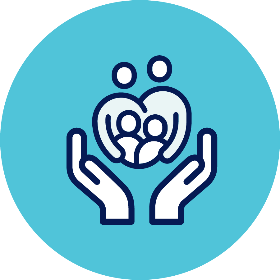 helping hands icon