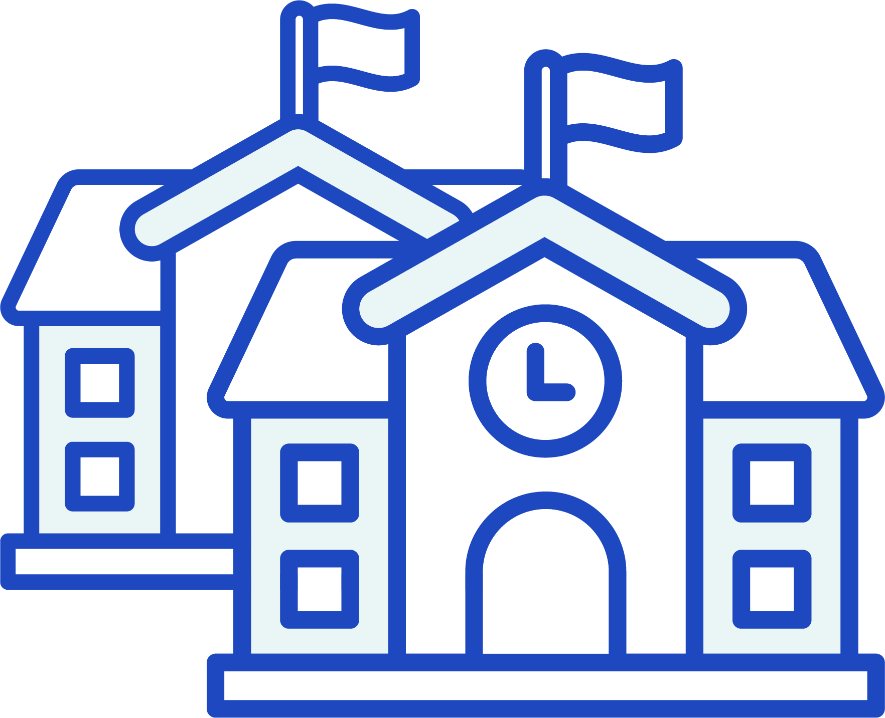 Two School Buildings