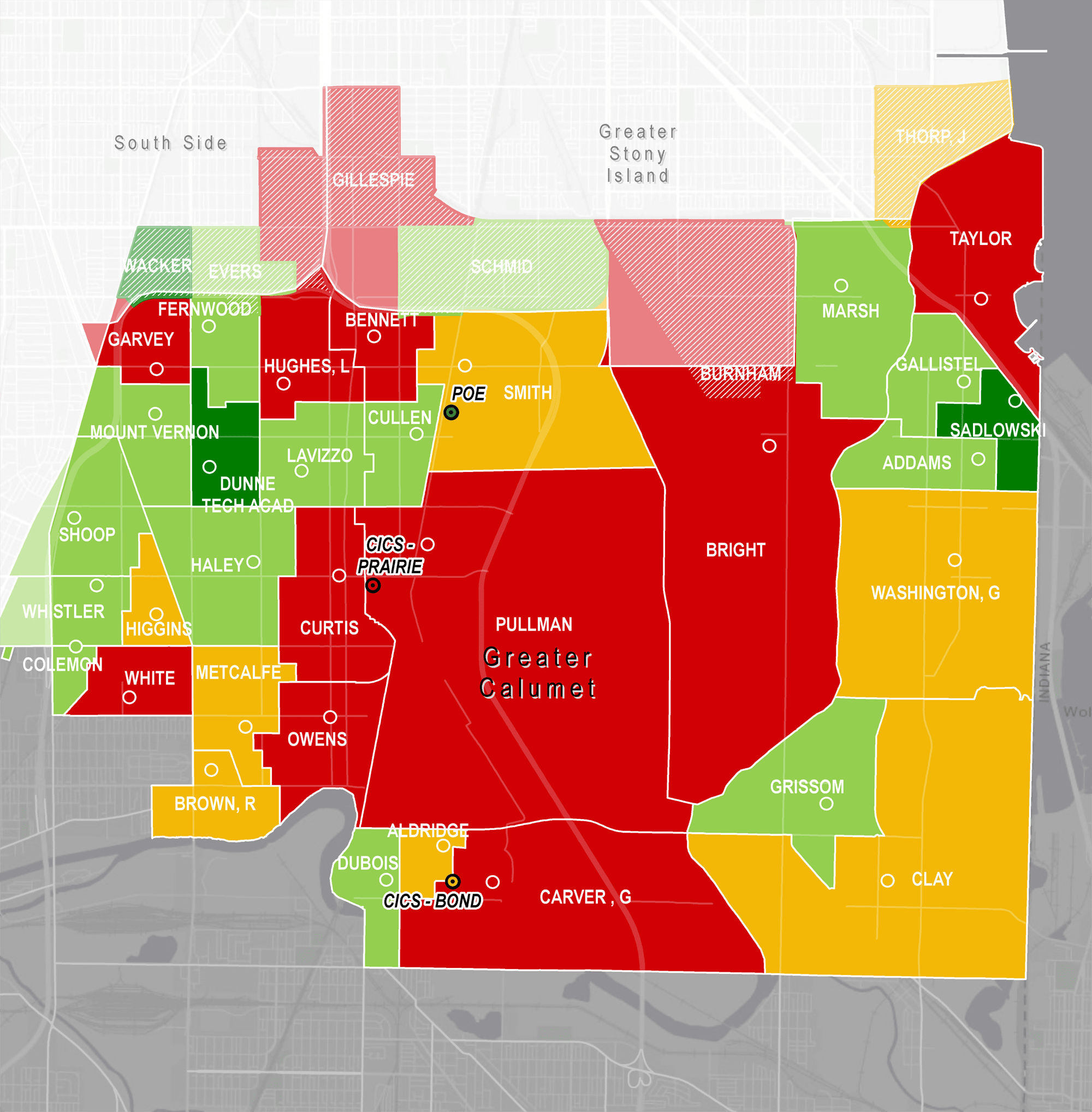Elementary School 2020-21 Map