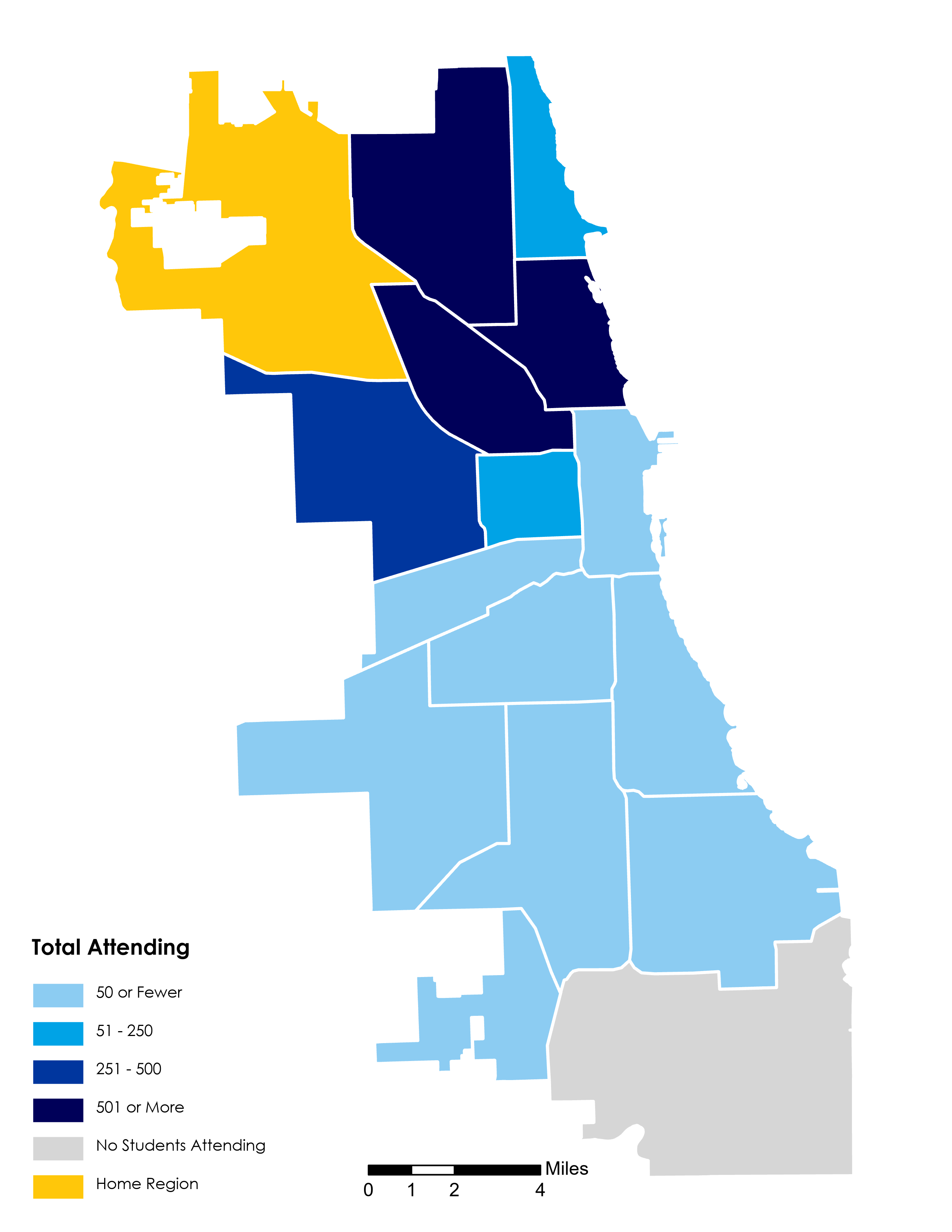 Choice Footprint map