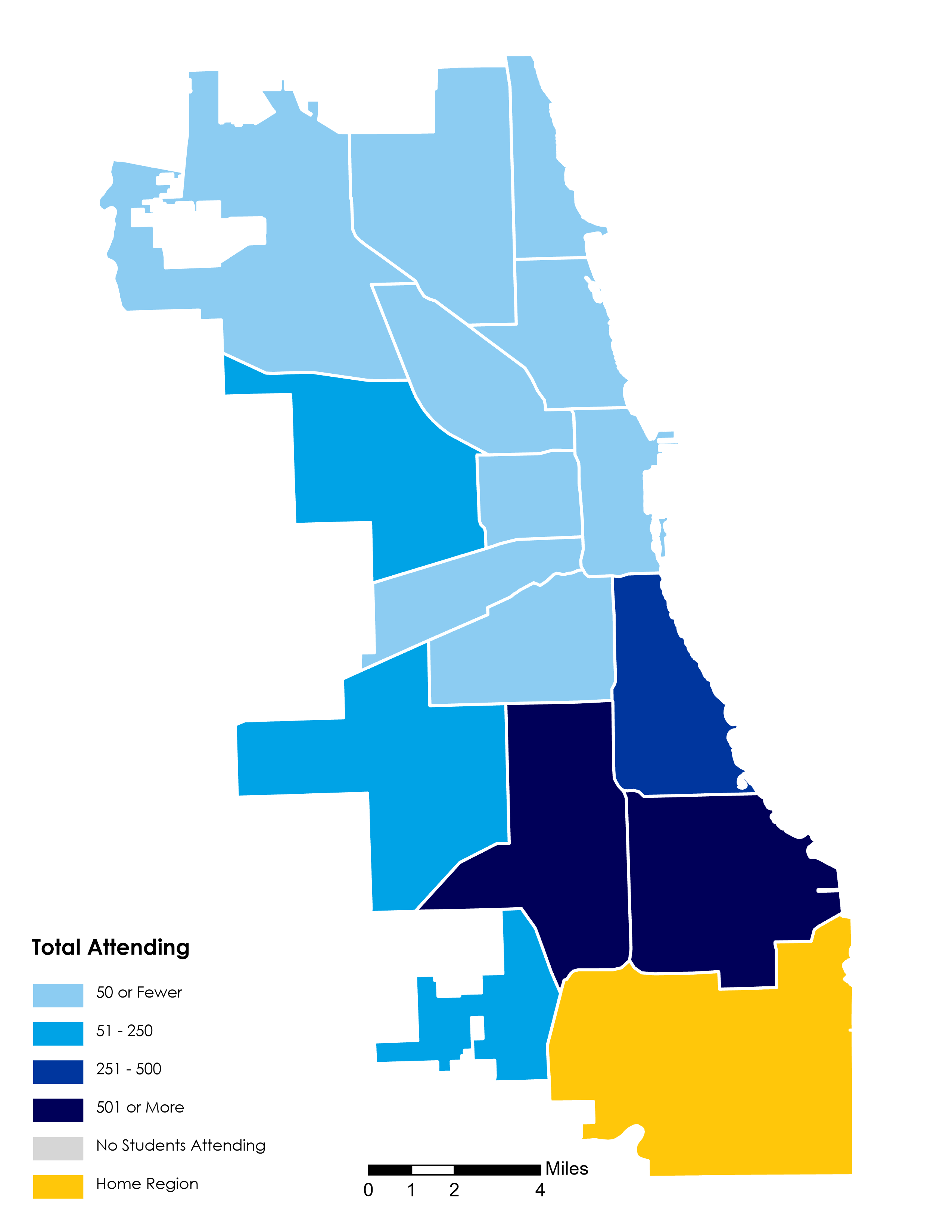 Choice Footprint map Greater Calumet