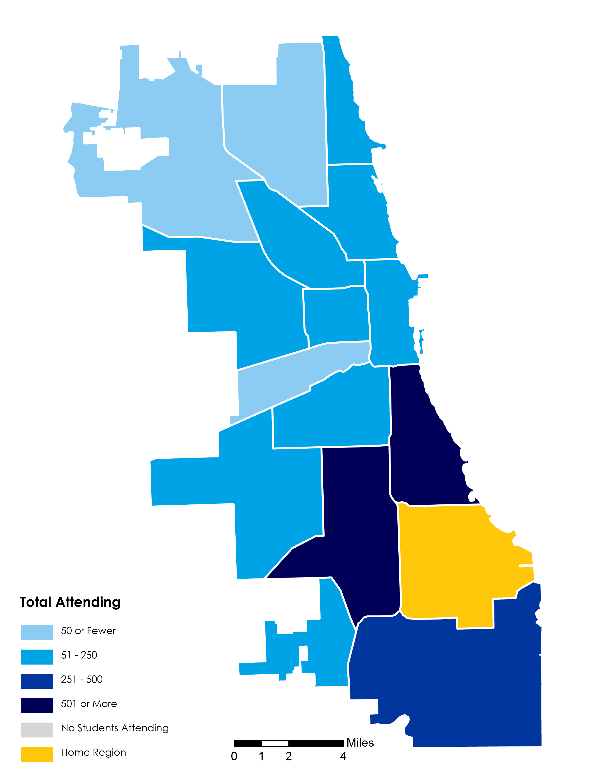 Choice Footprint map Greater Stony Island