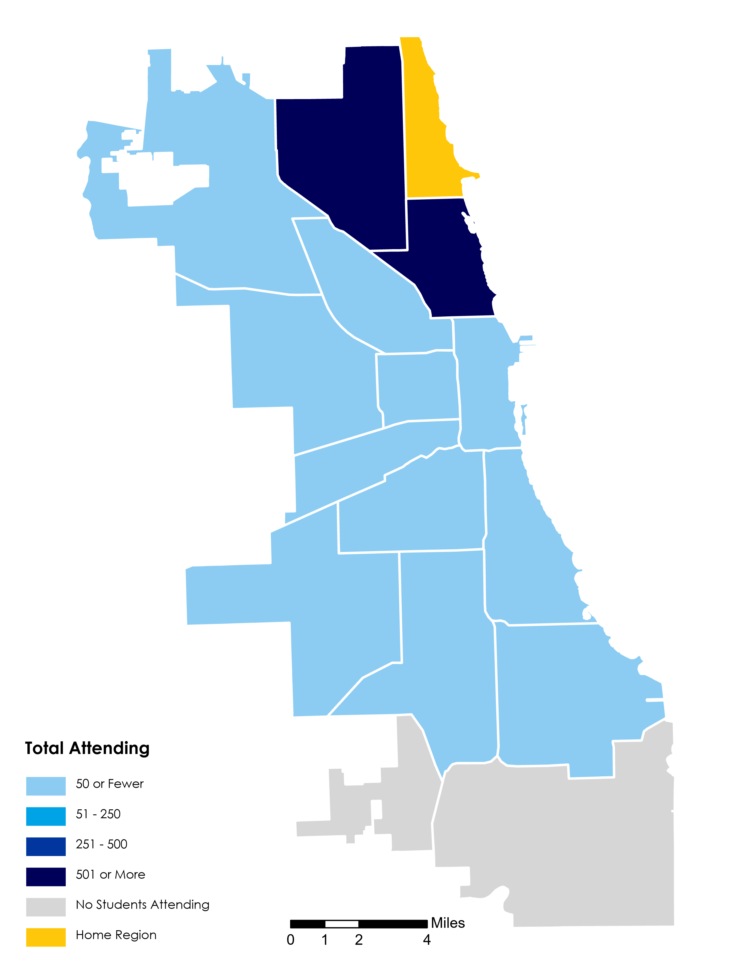 Choice Footprints map