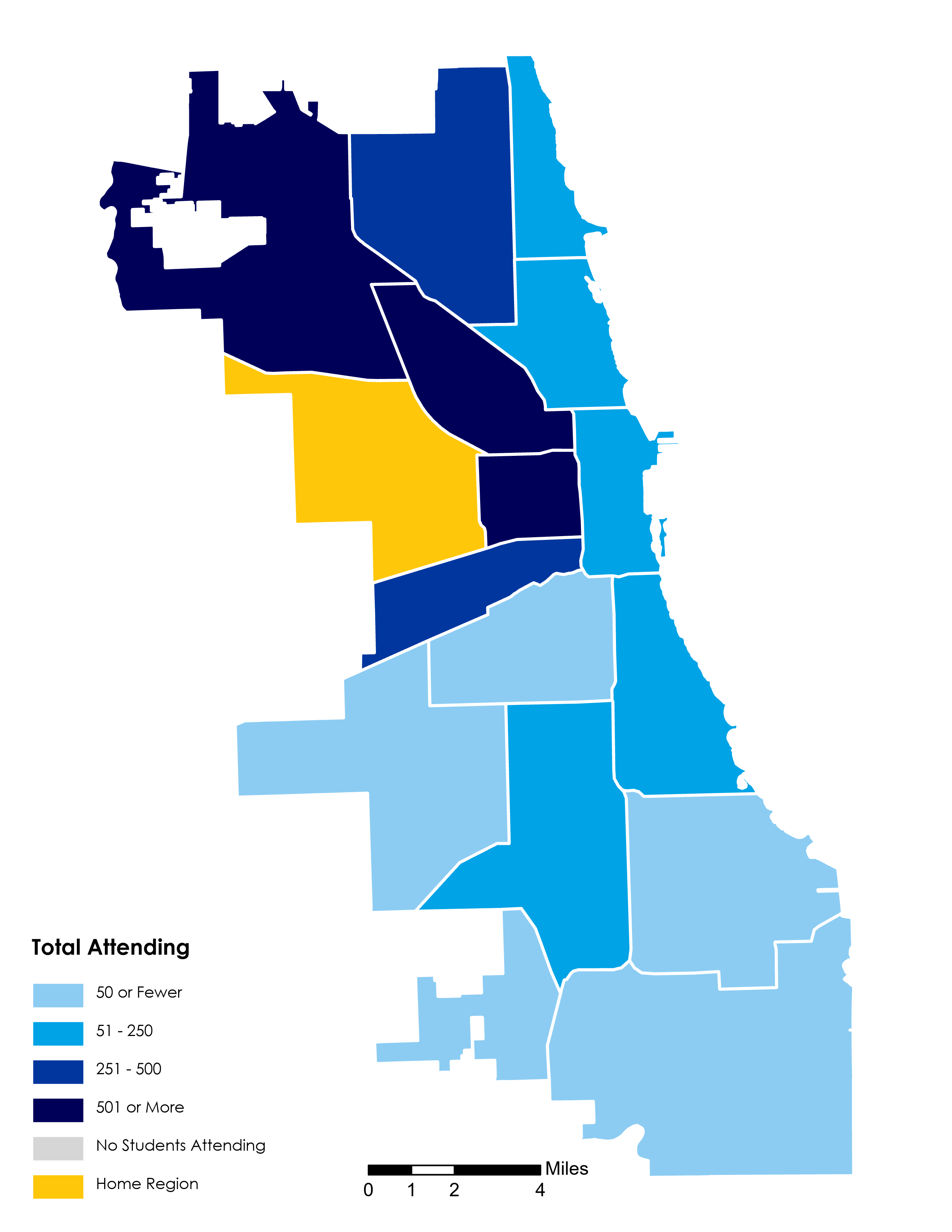 Choice Footprint map