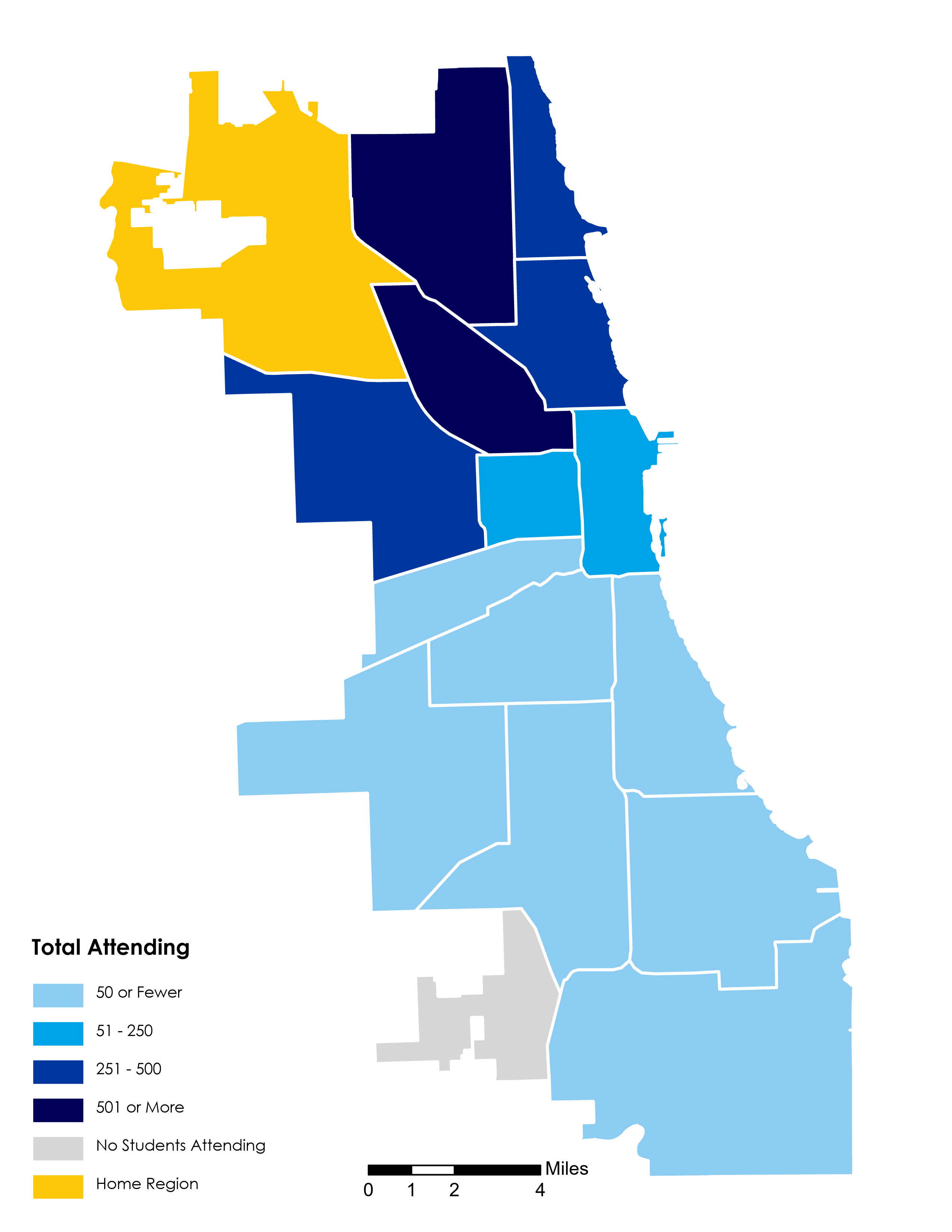 Choice Footprint map