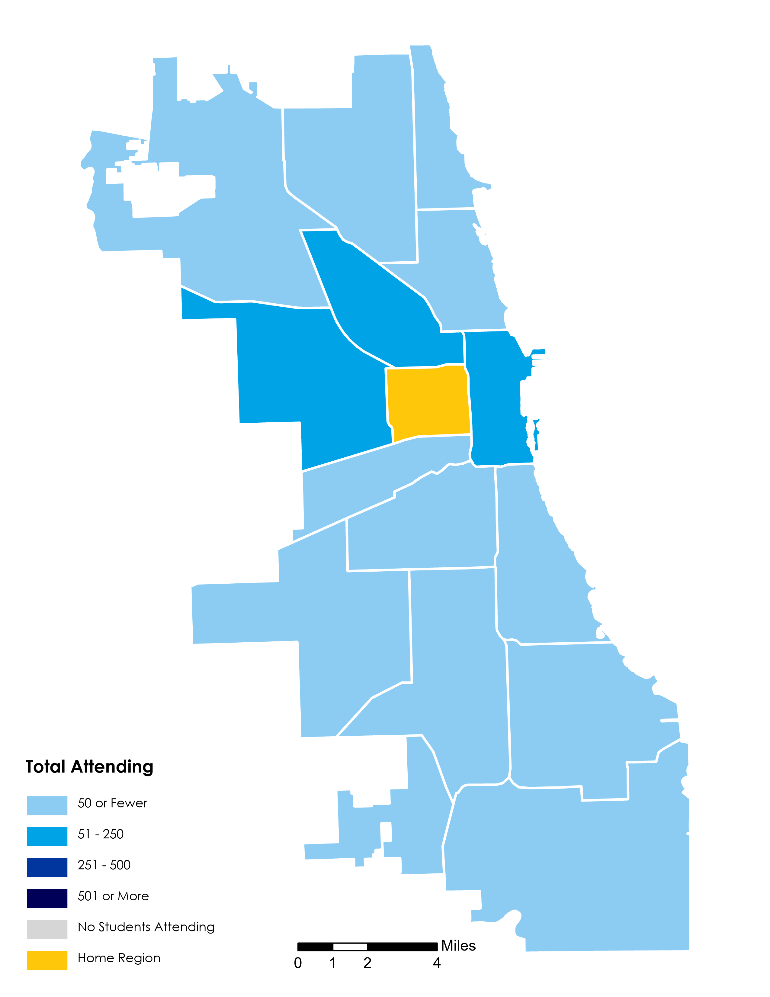 Choice Footprint Map Near West Side