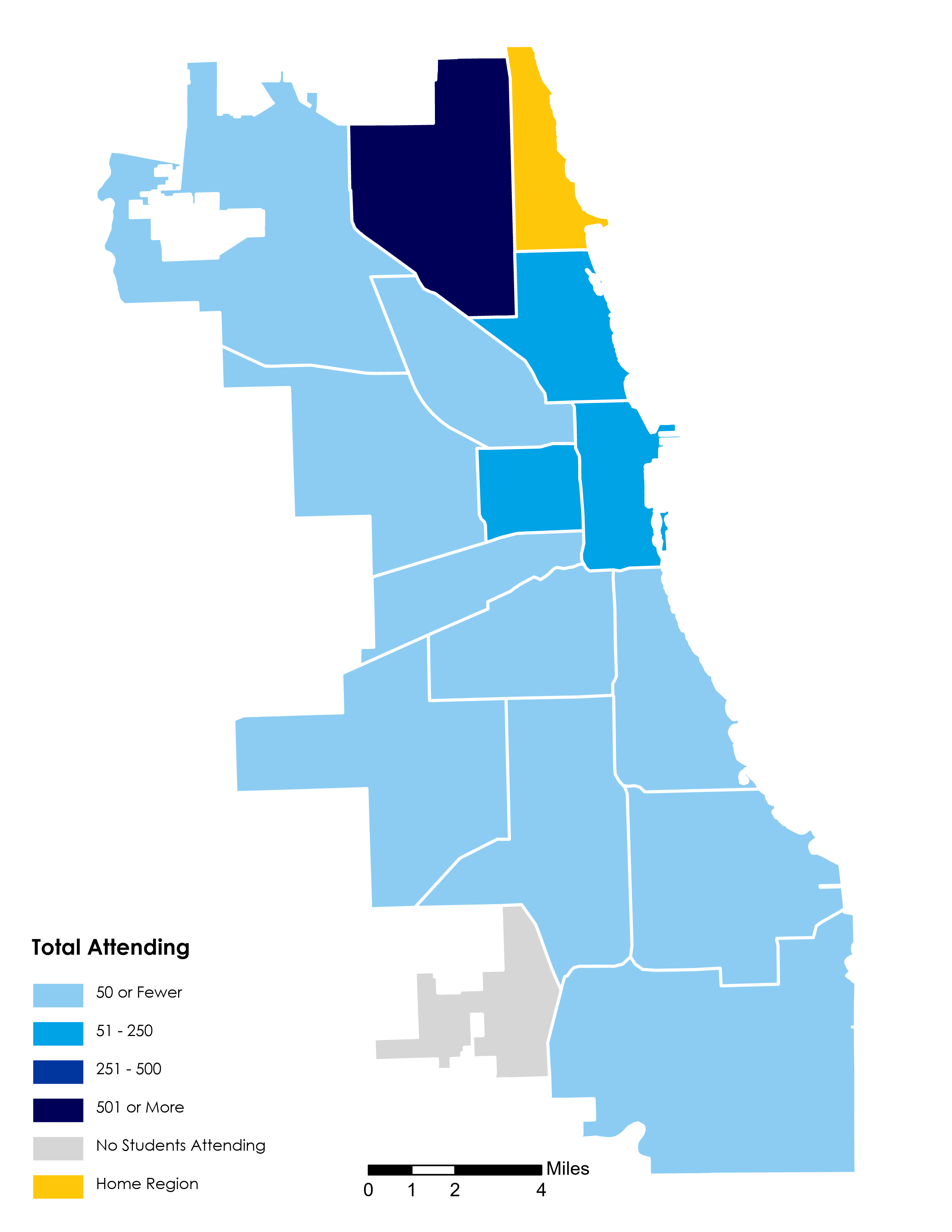 Choice Footprint map