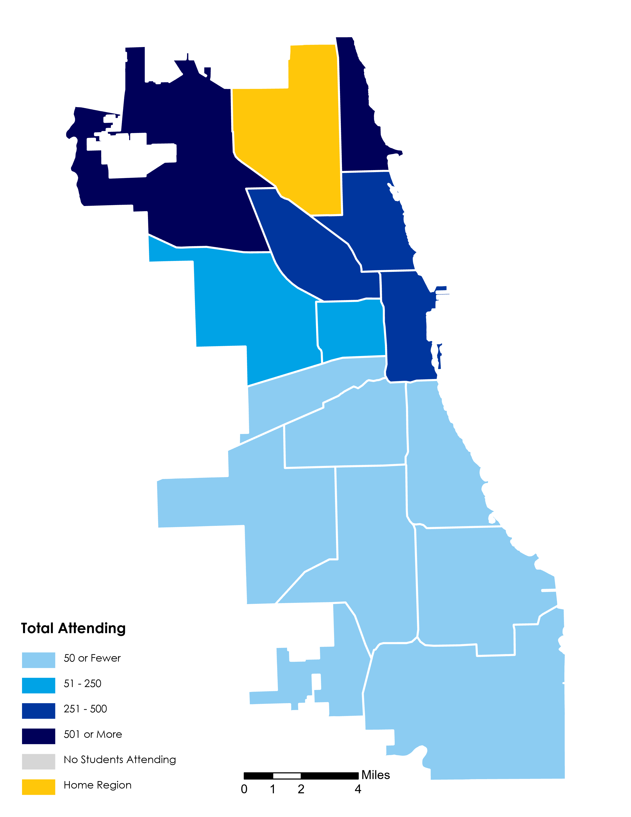 Choice Footprint map