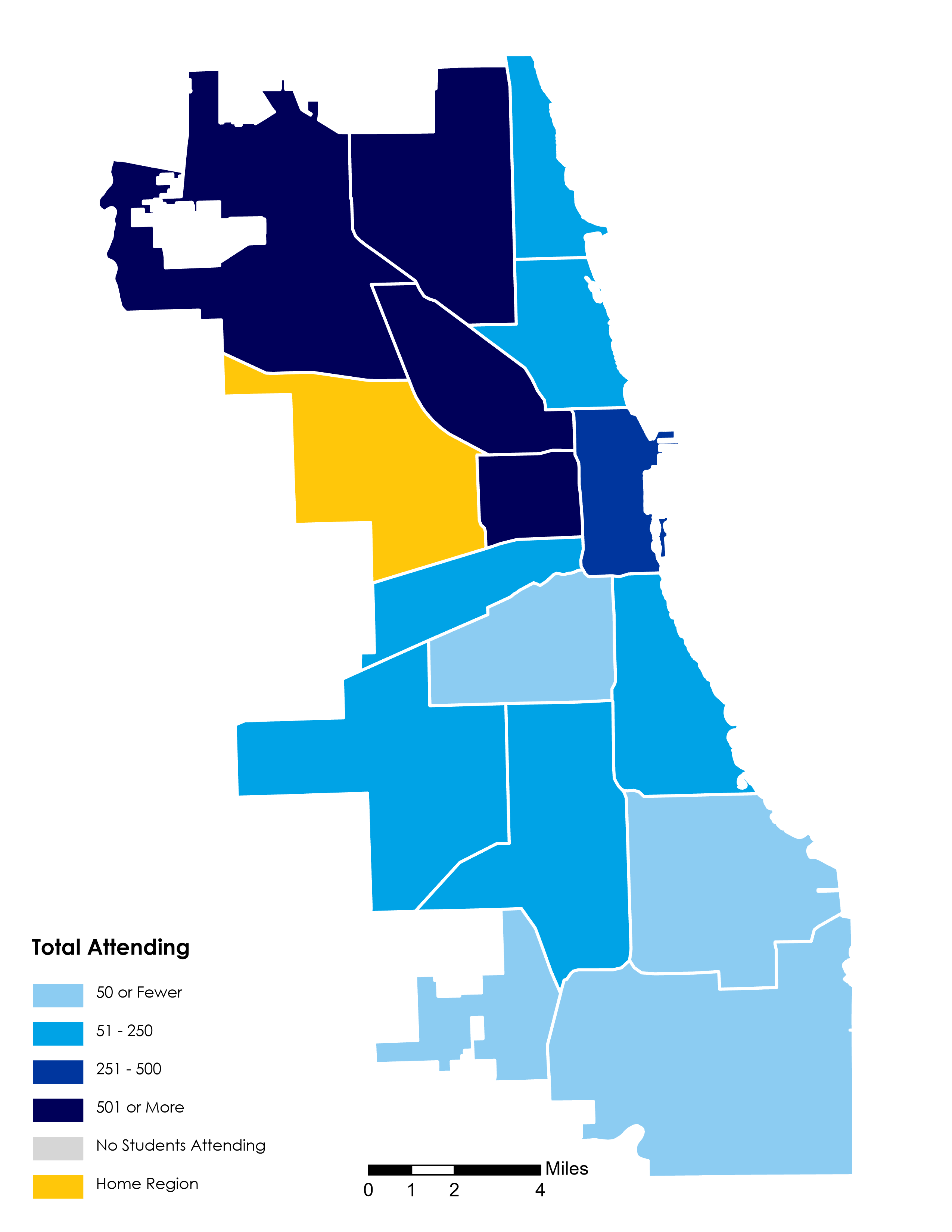 Choice Footprint map