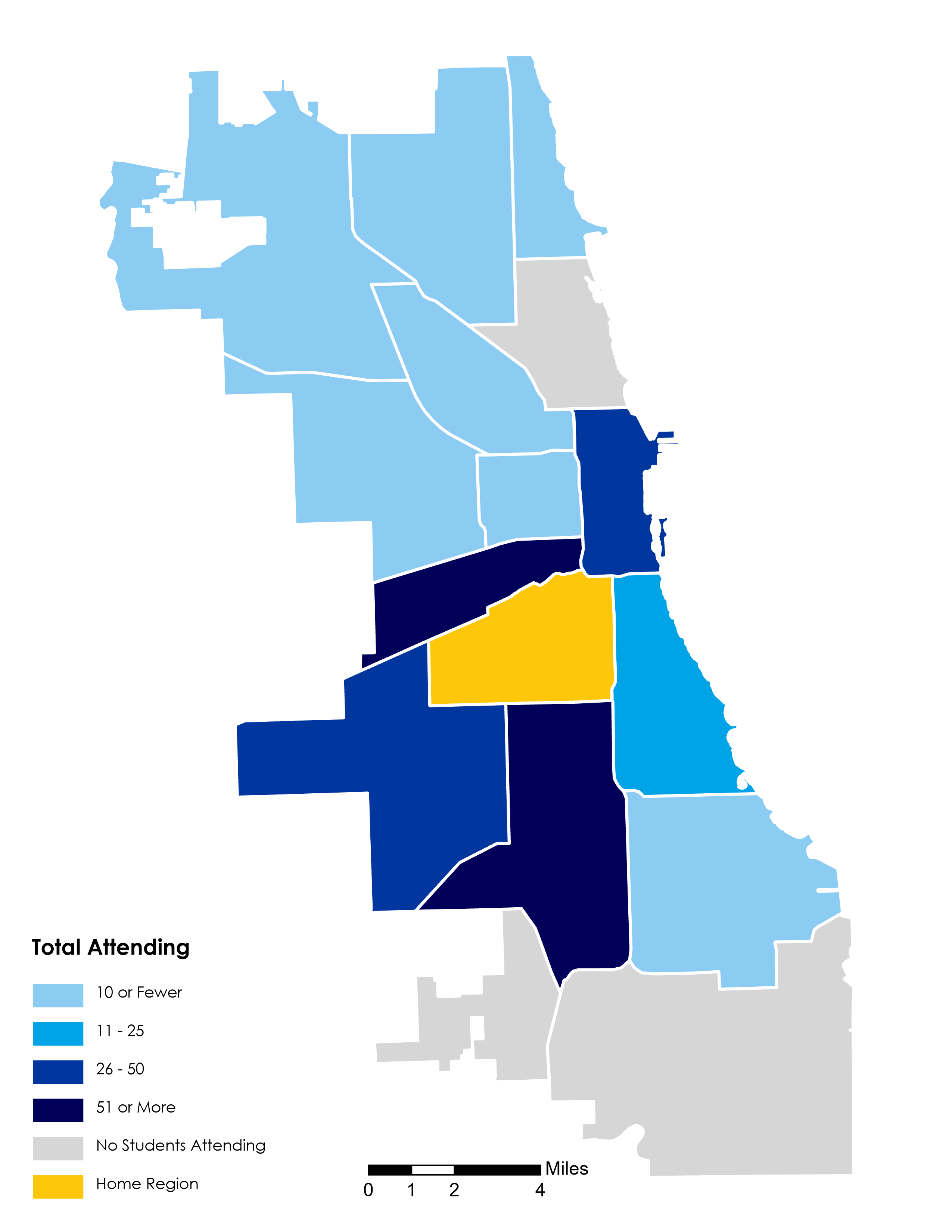 Options student choice footprint map Greater Stockyards