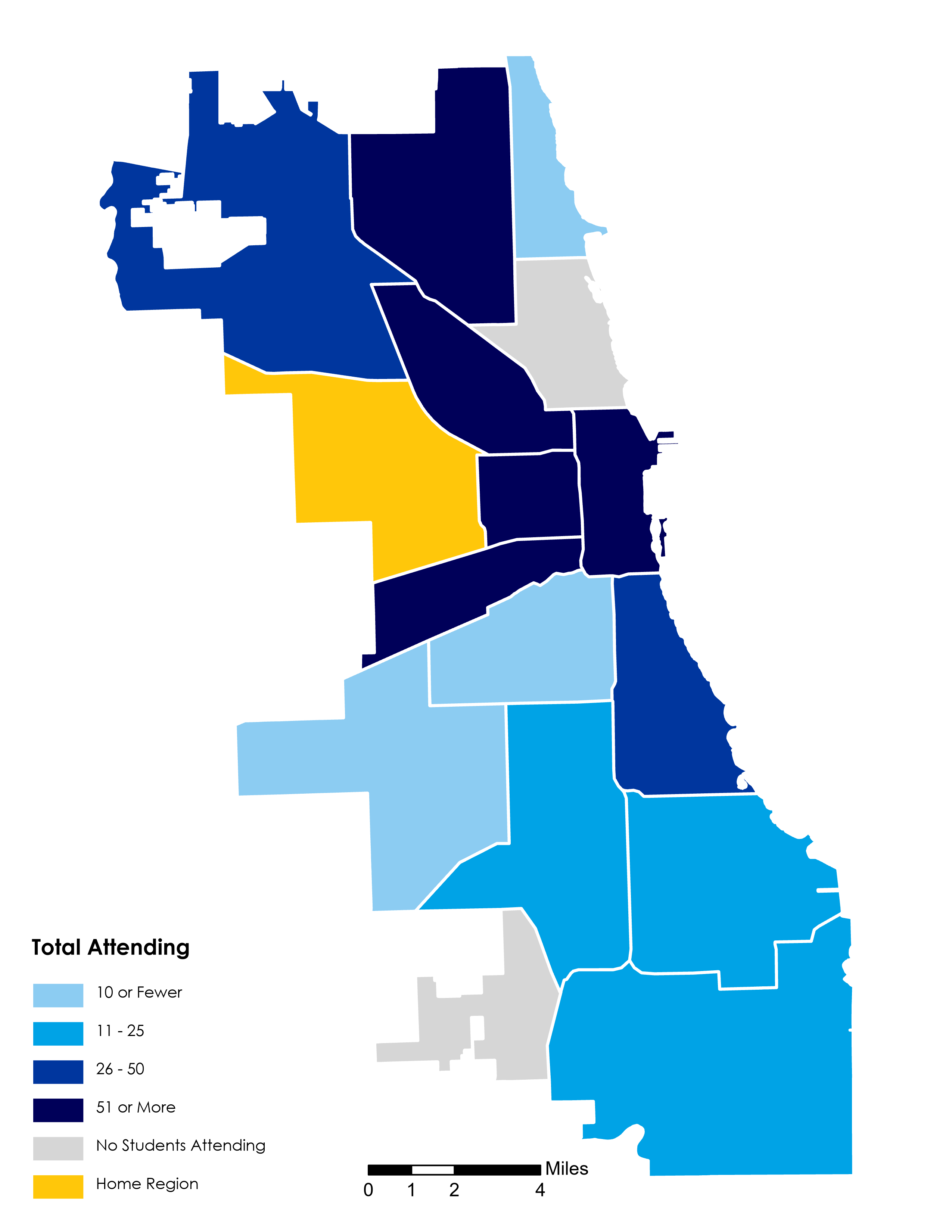 Choice Footprint of Options students