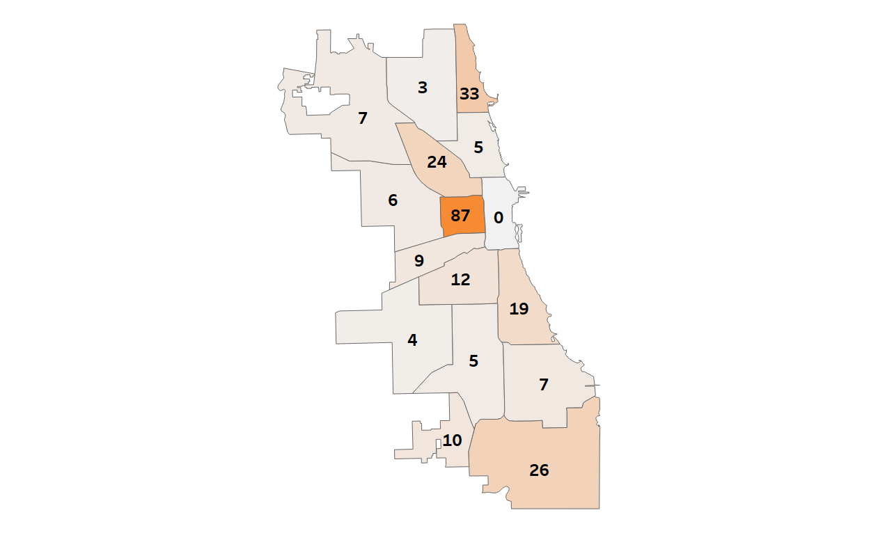 HS Program Density Map - Military