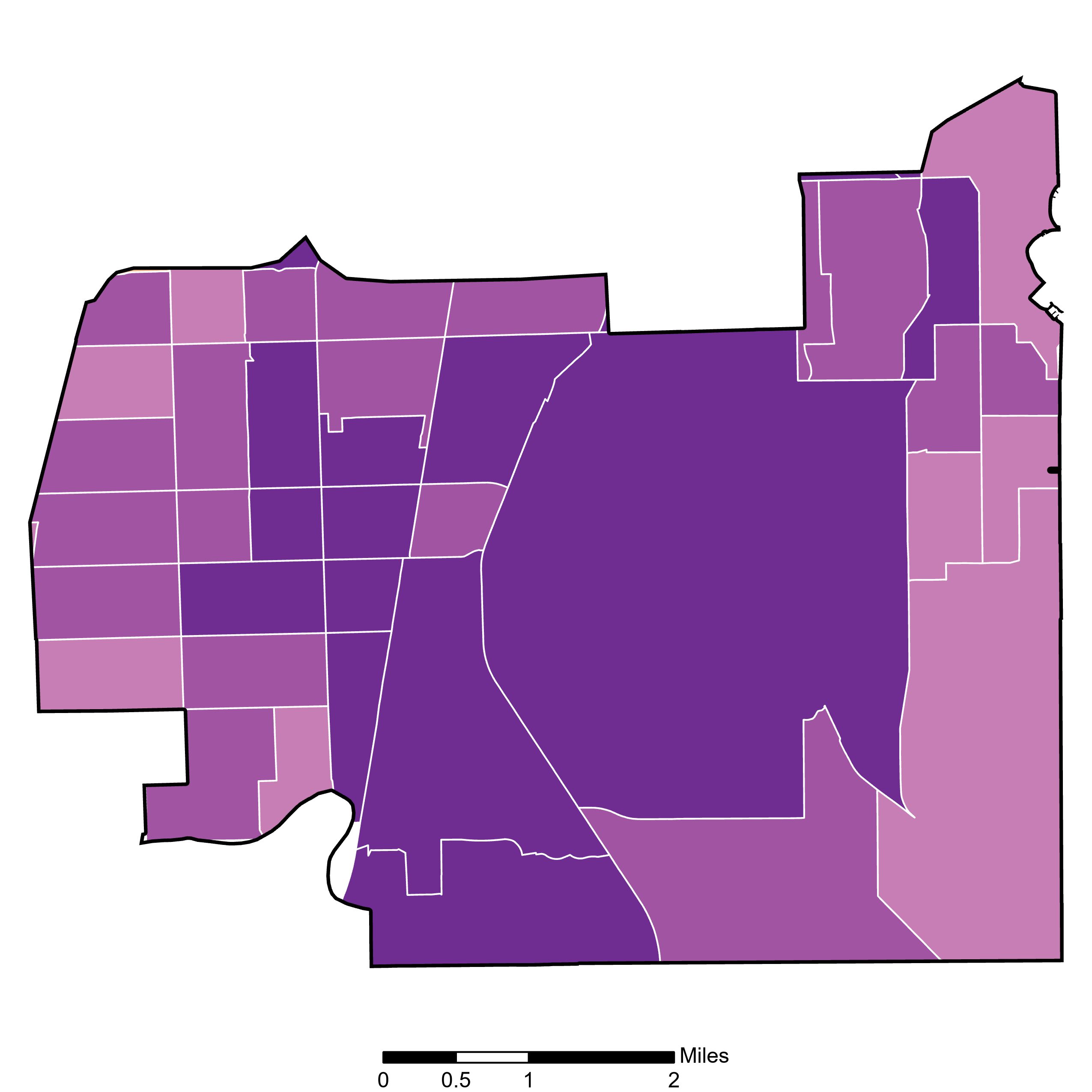 Median HH Income Greater Calumet