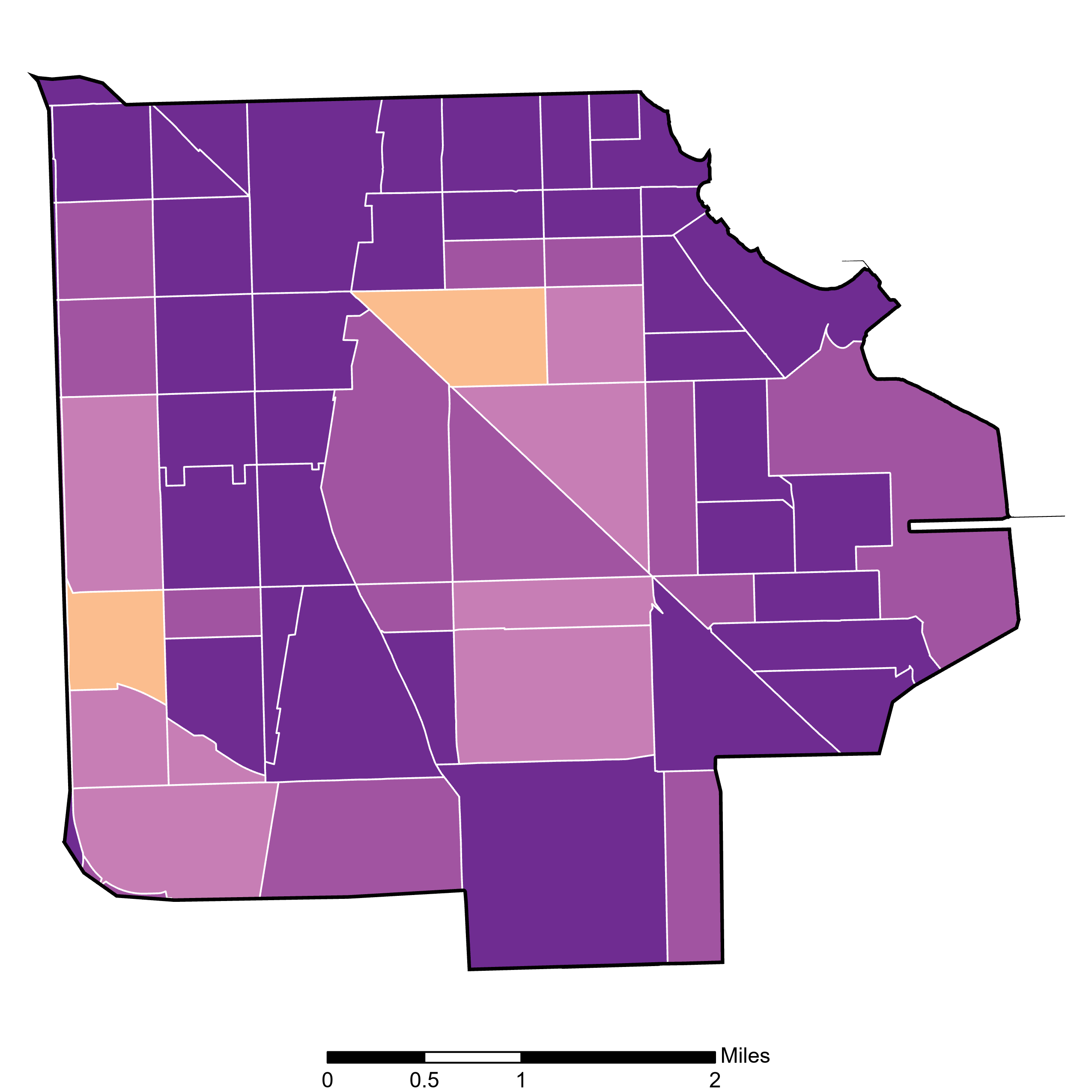 Median Income Map Greater Stony Island