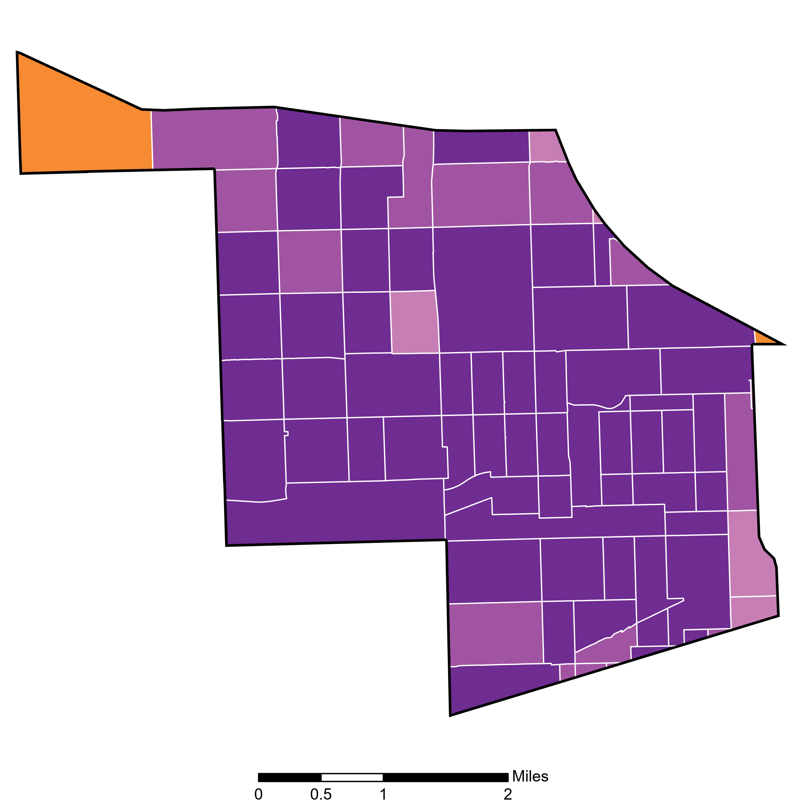 Income area map