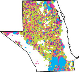 Greater Lincoln Park Ethnicity Map