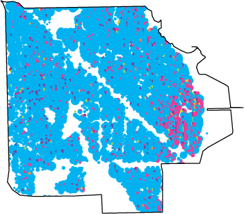 Race and Ethnicity map Greater Stony Island