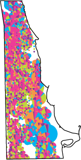 Race and Ethnicity map