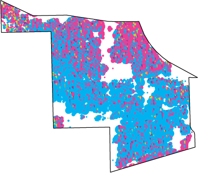 Race and ethnicity map