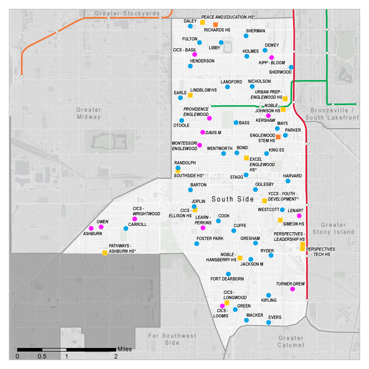 school map south side