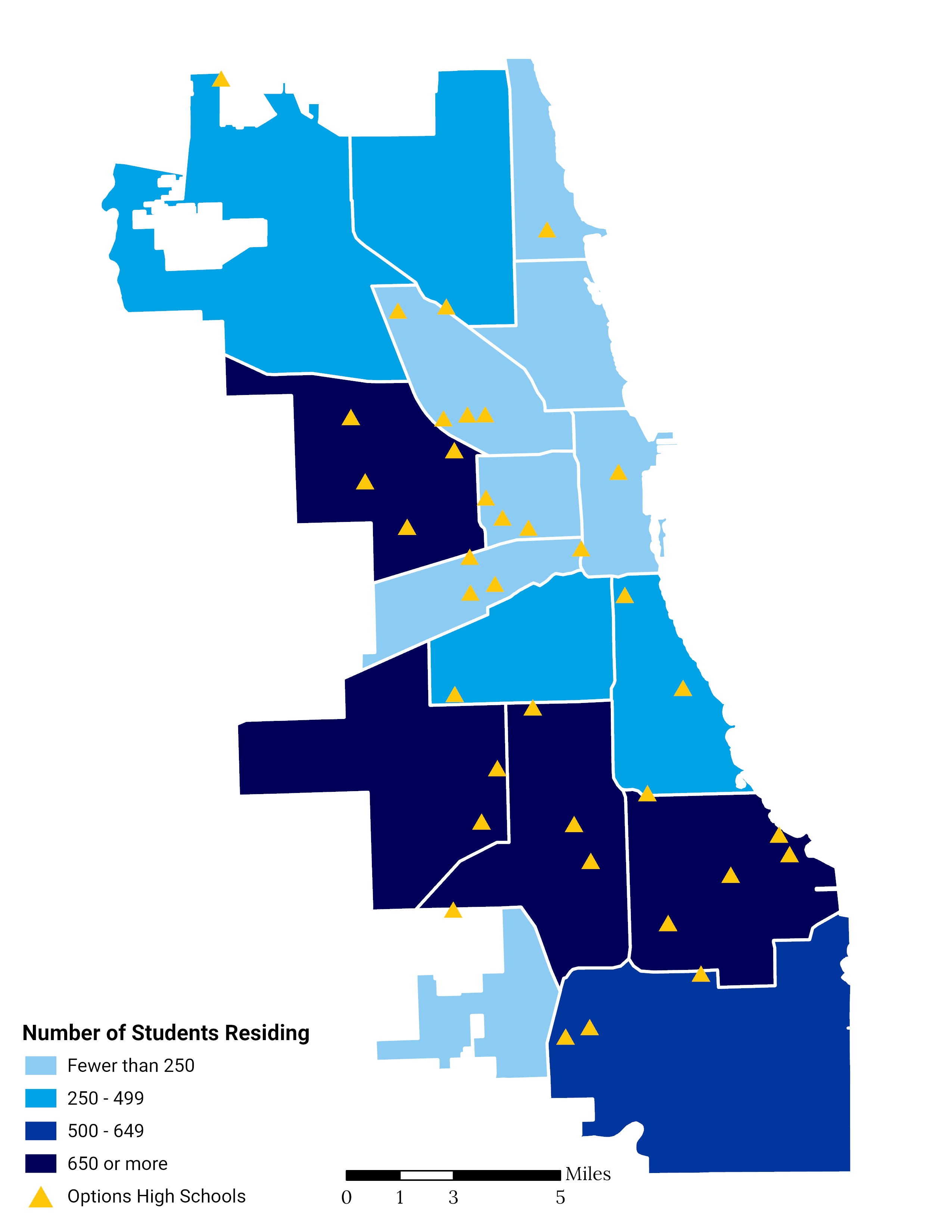 ARA Choice Footprint Map Of District