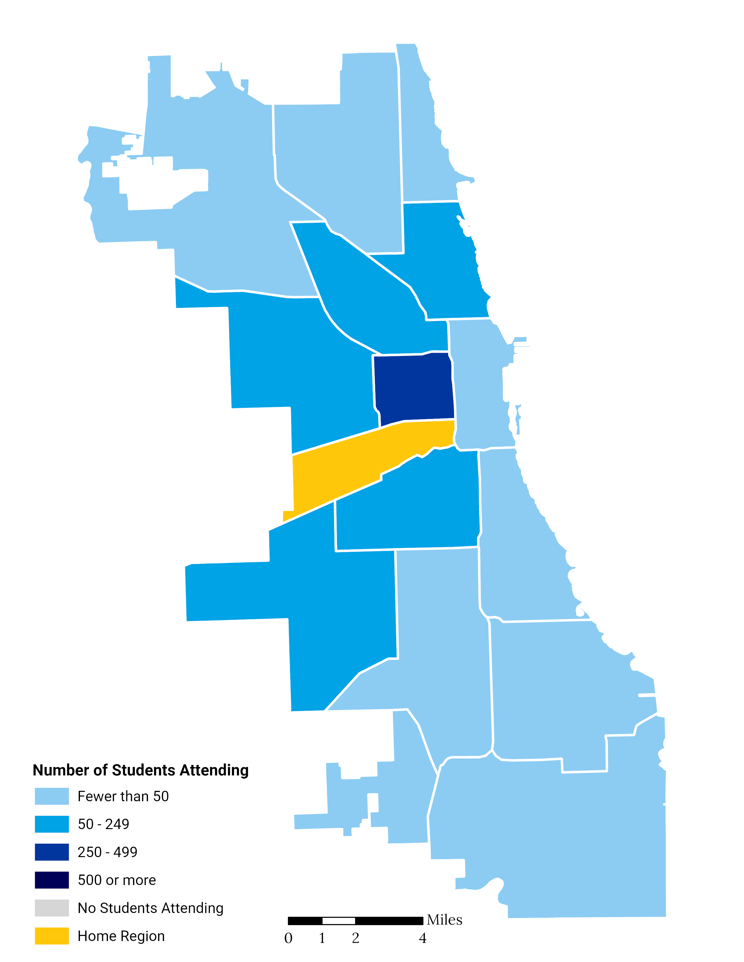 Elementary School Choice Footprint Map Pilsen Little Village