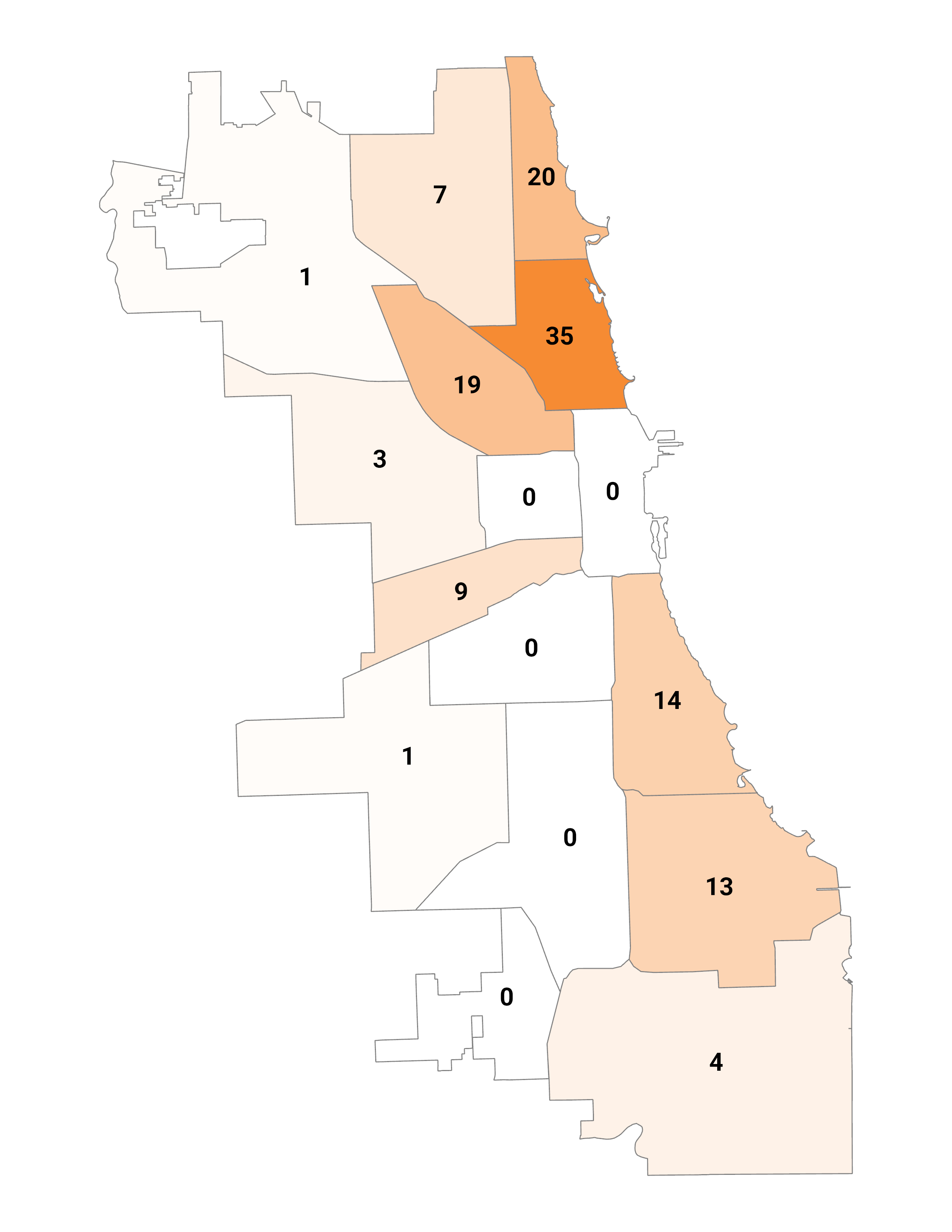 HS Program Density Map - FINE _ PERFORMING ARTS
