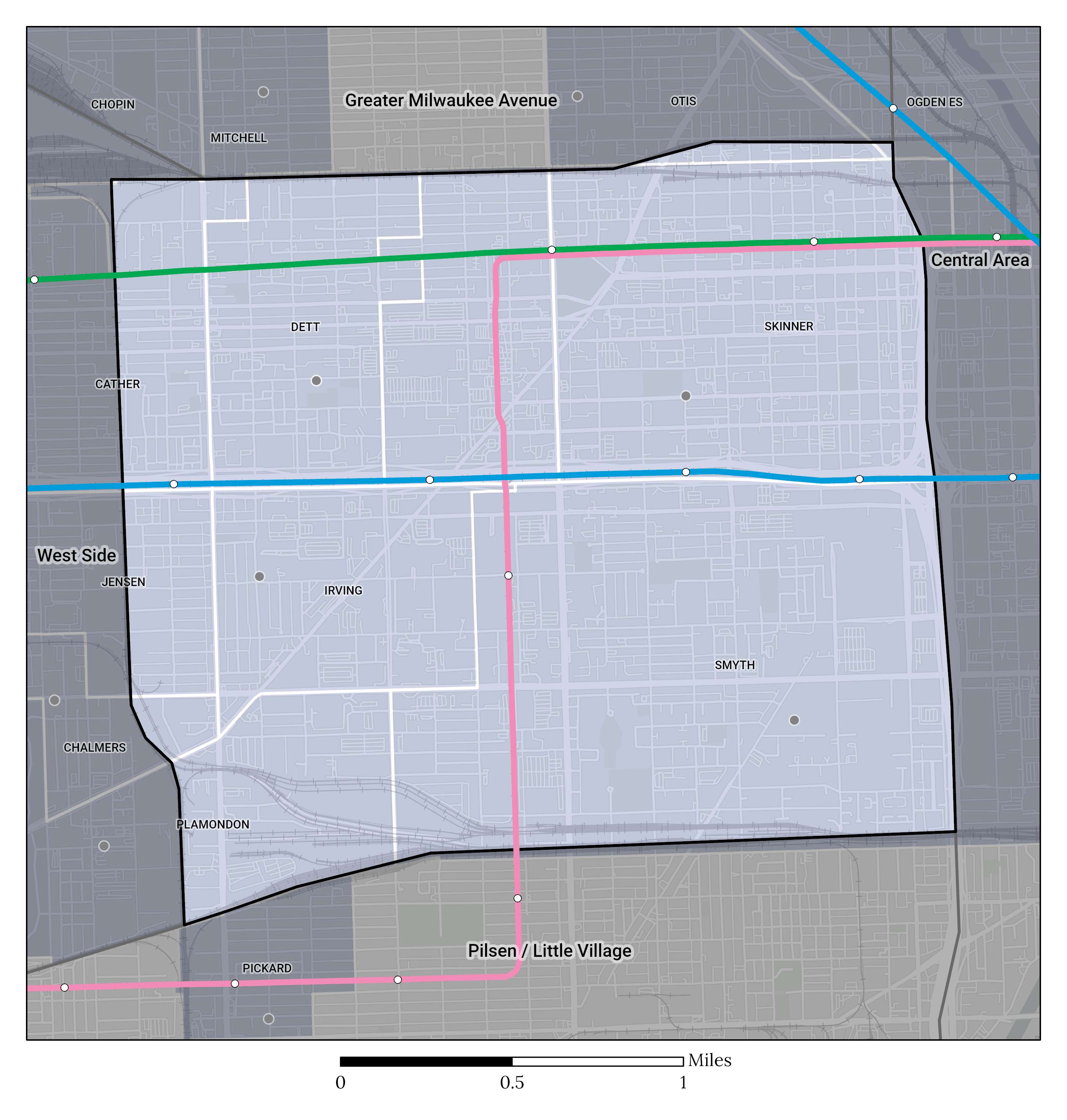 Attendance Area Maps ES Near West Side