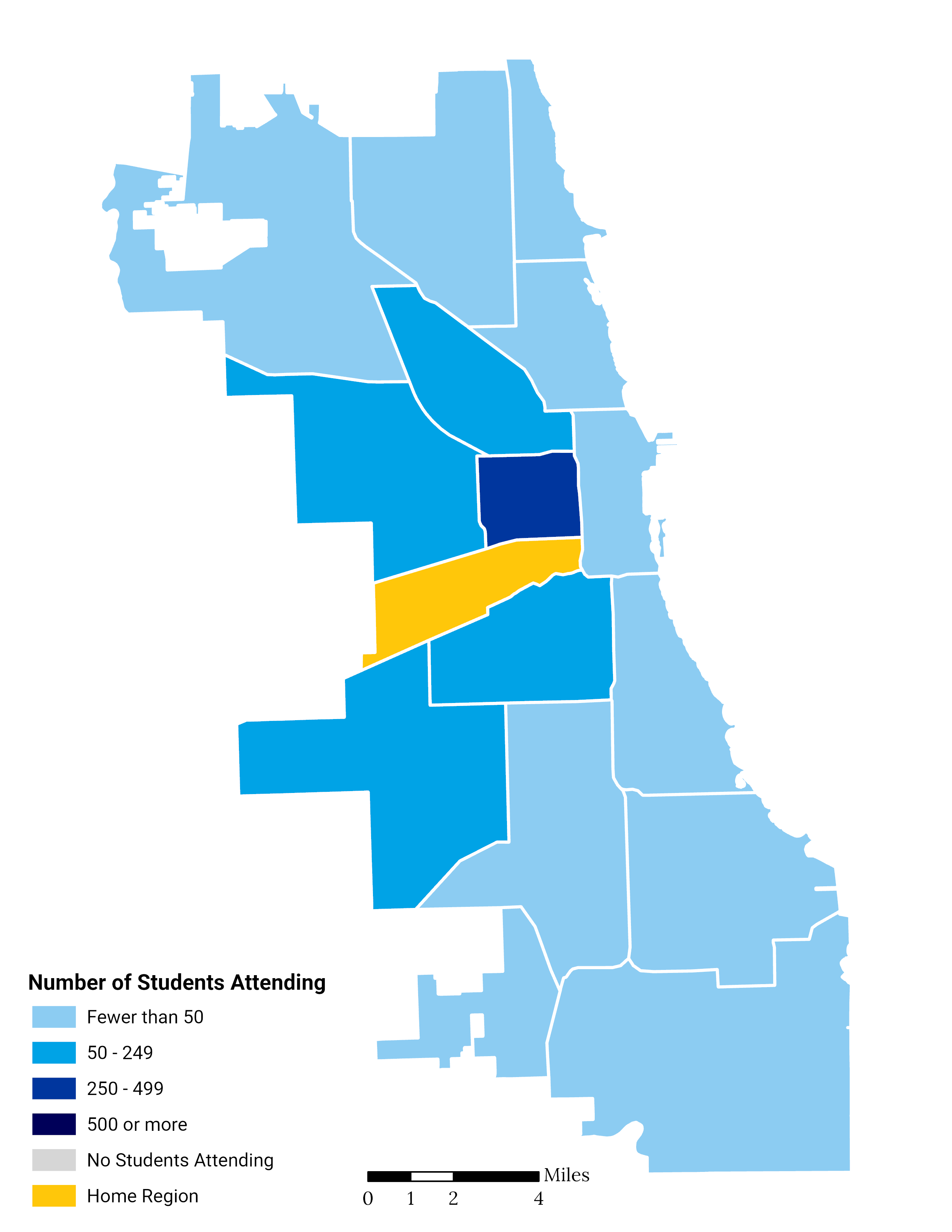 Elementary School Choice Footprint Map Pilsen Little Village