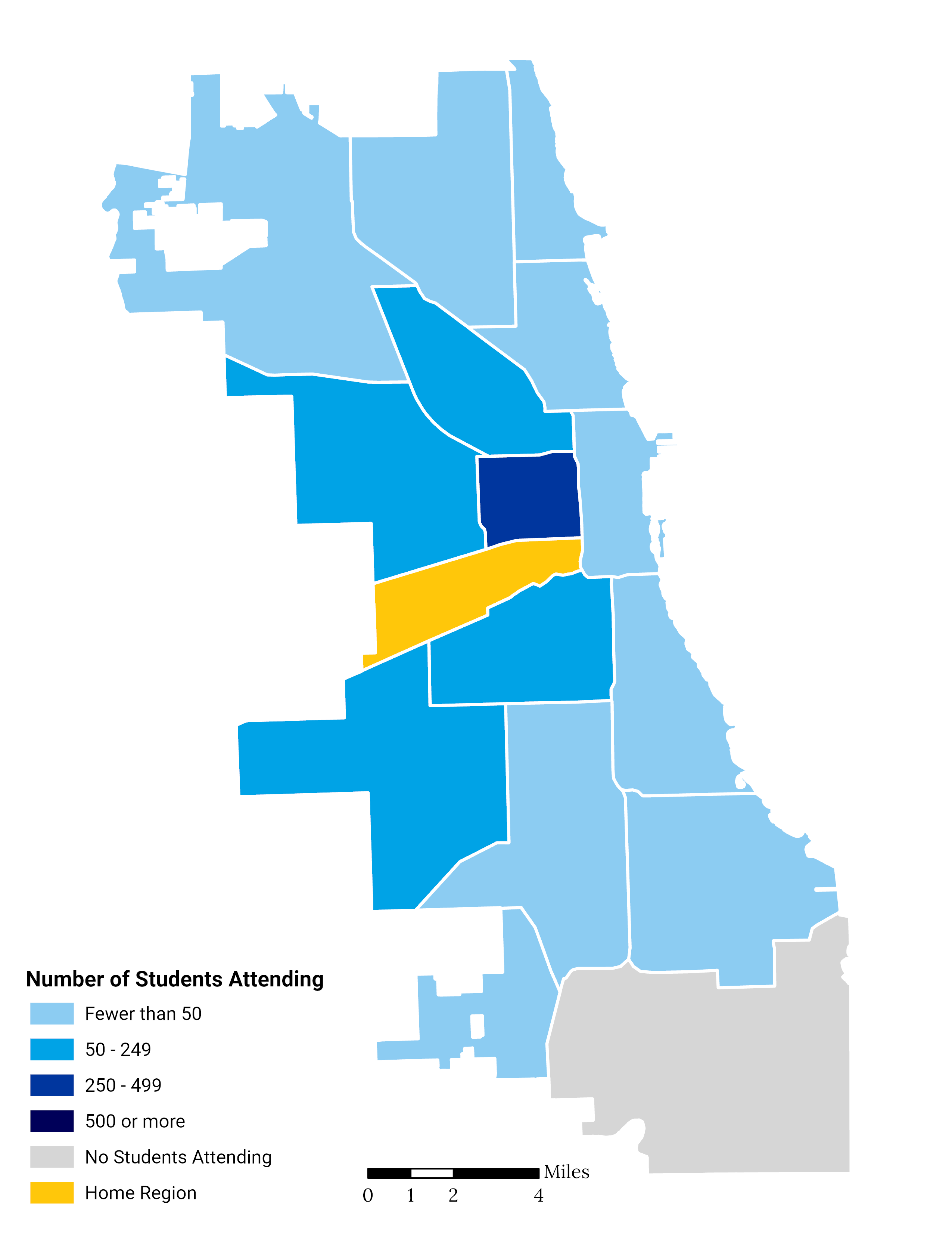 Elementary School Choice Footprint Map Pilsen Little Village
