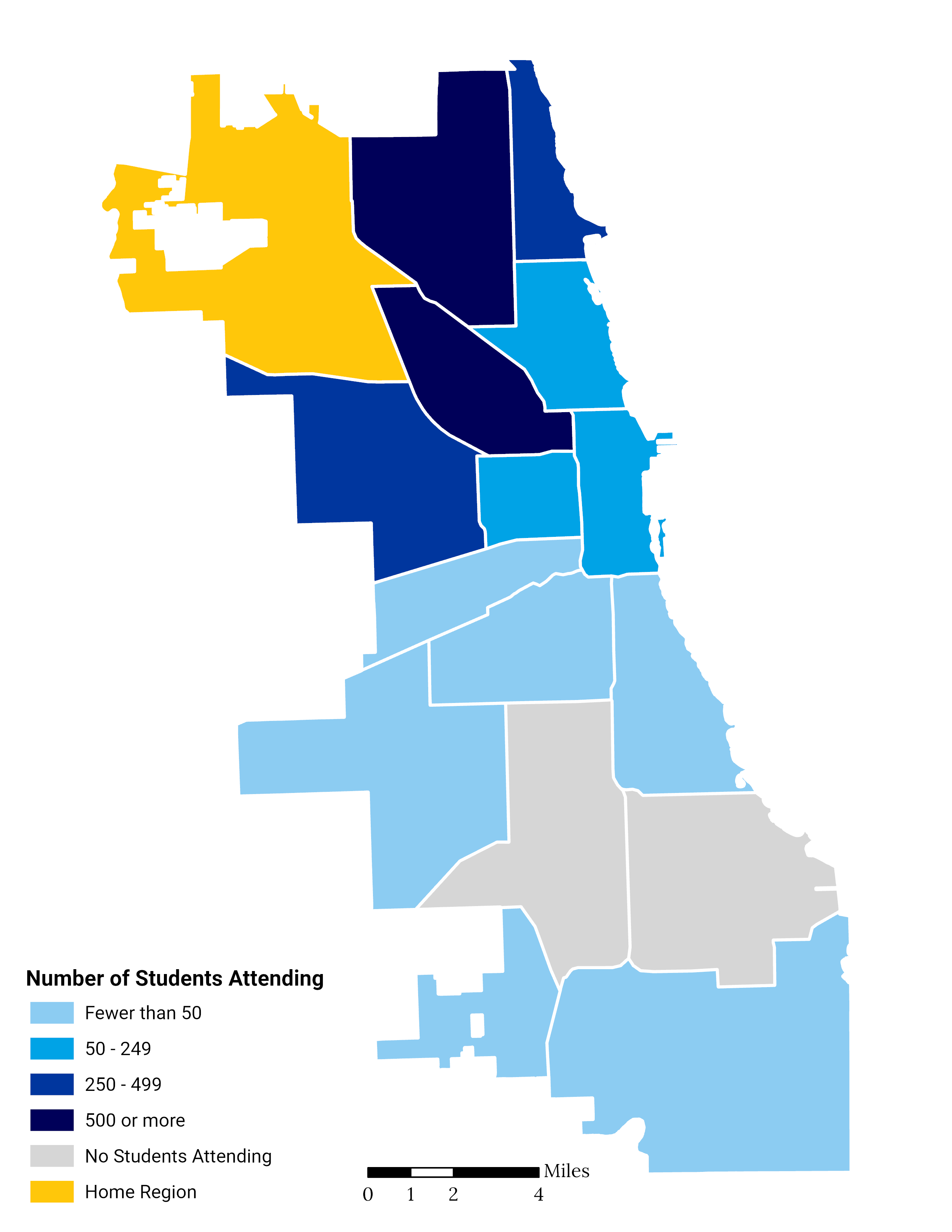FNS High School Choice Footprint Map